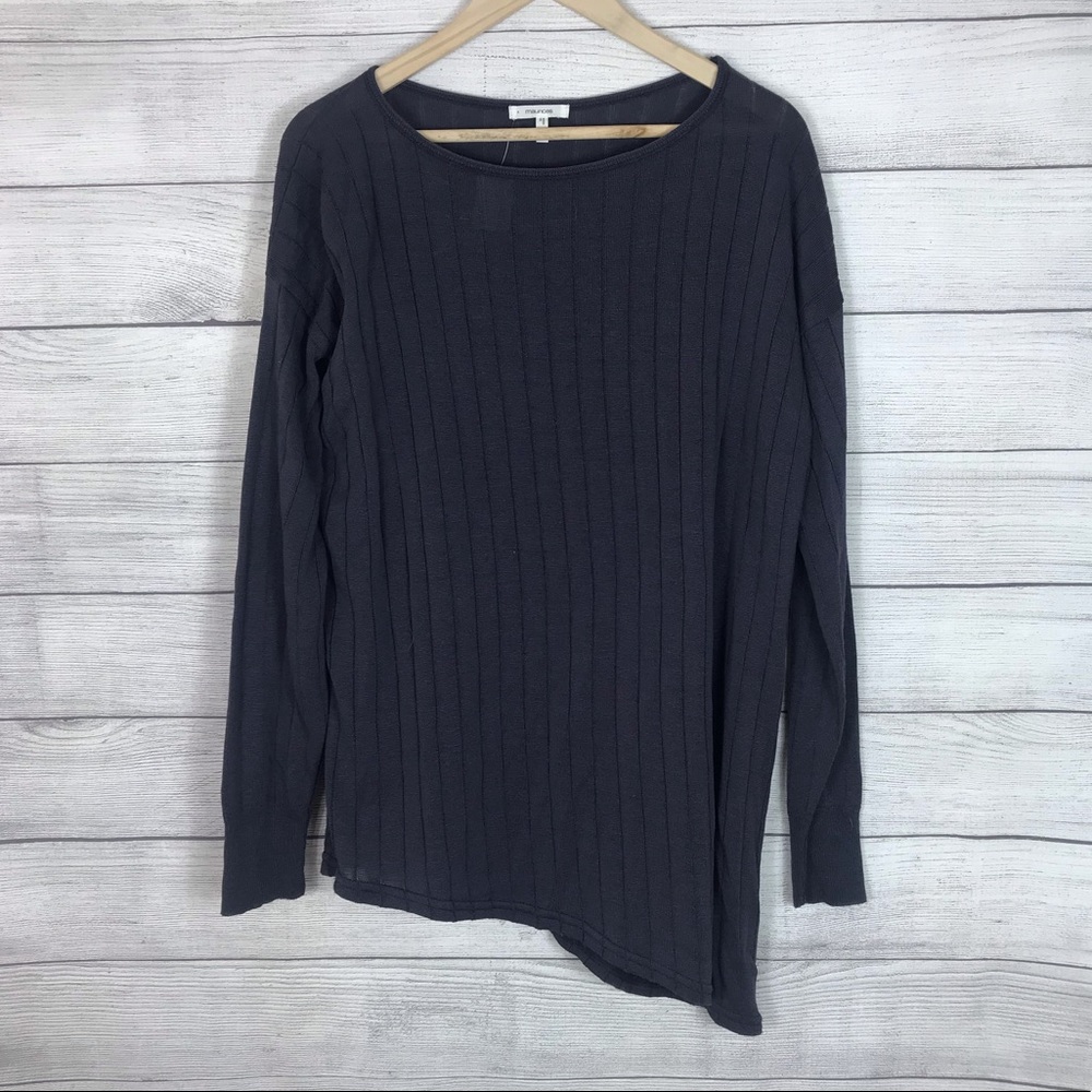 Maurices Angled Tunic Sweater
